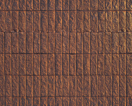 Pattern and structure of brick wall. Detail shot.