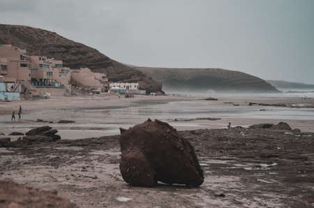 view from the legzira beachの写真素材