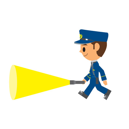 Police , Security guardのイラスト素材