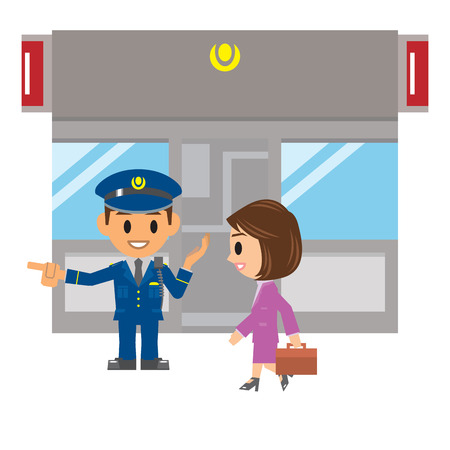 Police , Security guardのイラスト素材