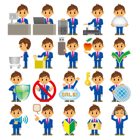 business manのイラスト素材