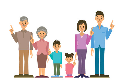 familyのイラスト素材