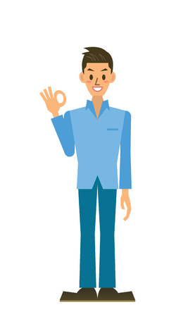 manのイラスト素材