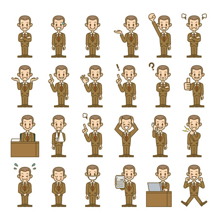 business manのイラスト素材