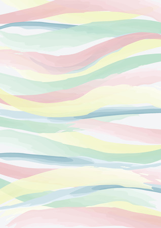 Modern Colorful Abstract Wave Vector Backgroundのイラスト素材