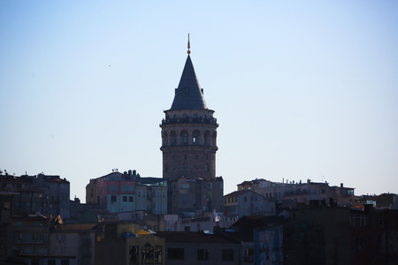 Istanbul Galata Towerの写真素材