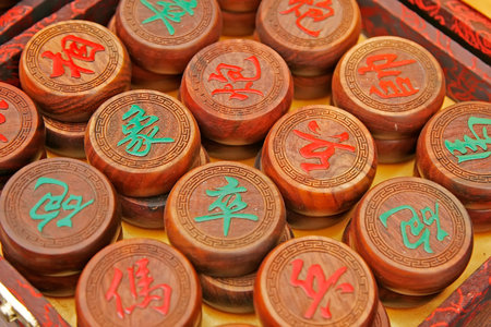 Here are the traditional chinese chess