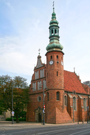 The Church of the Poor Clares dedicated to Assumption of the Blessed Virgin Mary. Bydgoszcz, Poland.の写真素材
