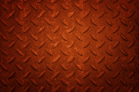 Rusty red, non slip steel texture. Background of metal.の写真素材