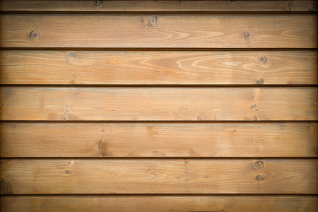 Brown, horizontal  planks. Texture of wood.の写真素材