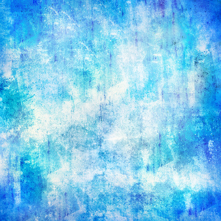 Painted wall texture in blue.の写真素材