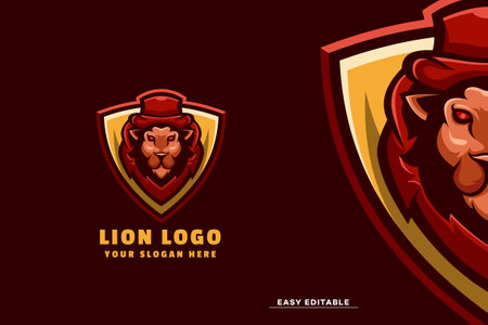 Bird Mascot Gradient Logo Templateのイラスト素材