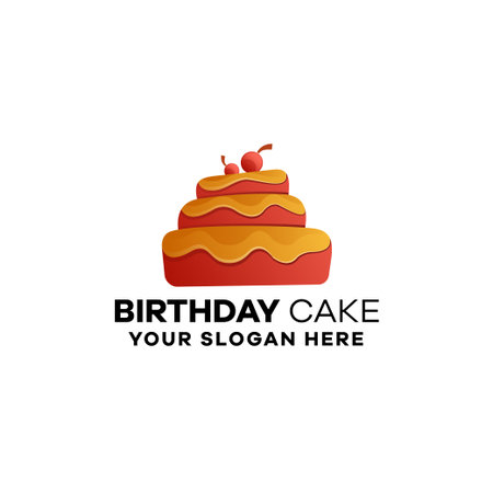 Bakery Gradient Logo Templateのイラスト素材