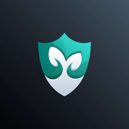 Safe nature logo designsのイラスト素材