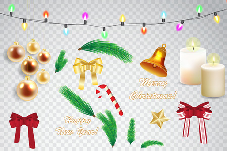 Christmas background. Vector stock.のイラスト素材