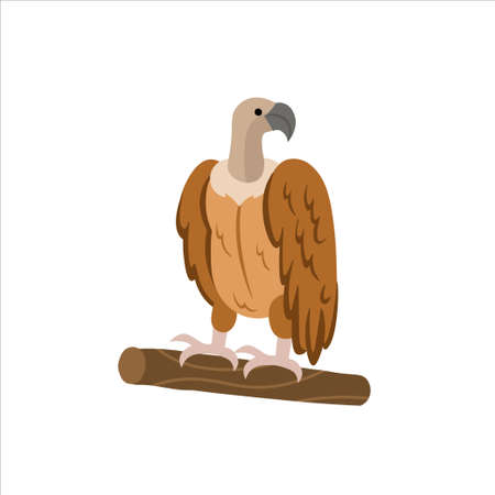 Cartoon camel on a white background.Flat cartoon illustration for kids.のイラスト素材