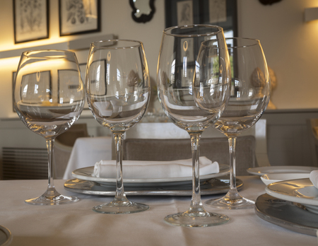 stylish luxury decoration table before the celebrationの写真素材