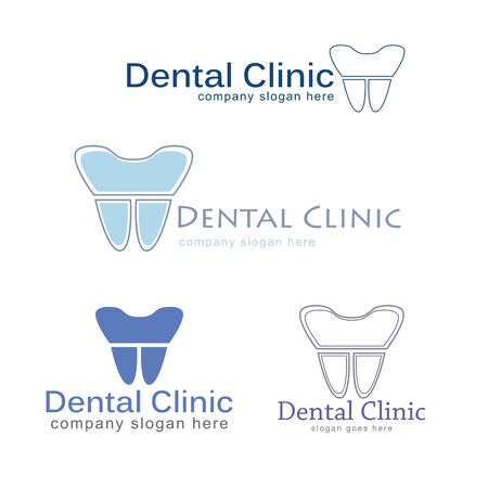 Dental logo Template vector illustration icon design - Vector illustrationのイラスト素材