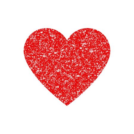 Vintage Heart Illustration. Hipster theme, template for print, cover, banner, your text or any art works.のイラスト素材