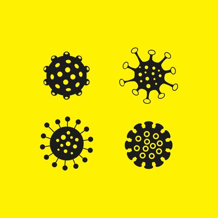 illustration graphic vector of coronavirus ,coronavirus infection. 2019-nvoc virus.corona virus microbe.のイラスト素材
