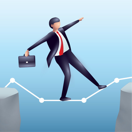 Balance. Bussiness Conceptのイラスト素材