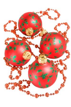 Christmas-tree decorations  The ballsの写真素材