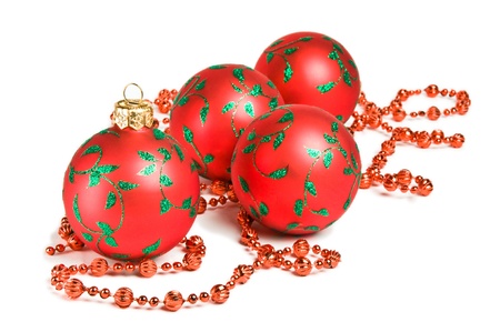 Christmas-tree decorations  The ballsの写真素材