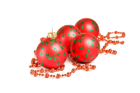 Christmas-tree decorations  The ballsの写真素材