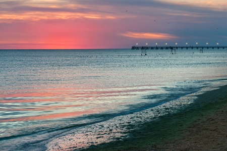 Sea beach relaxation landscapeの写真素材