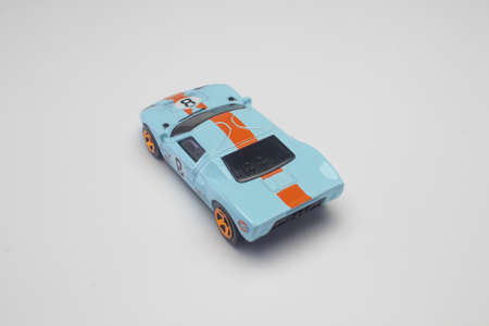 Miniature cool toy cars of various types seriesのeditorial素材