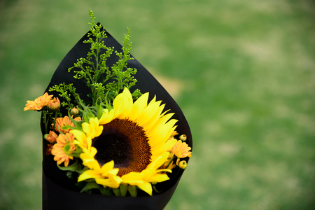 A bouquet of flowersの写真素材