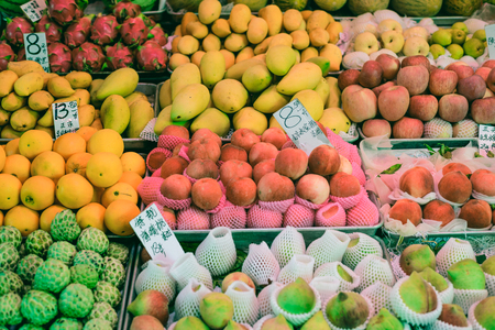 fresh fruitsの写真素材