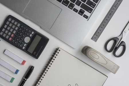 Some office supplies and tools used in daily useのeditorial素材