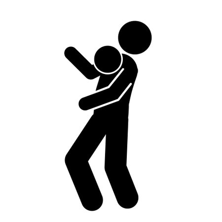 vector illustration of soccer players silhouetteのイラスト素材