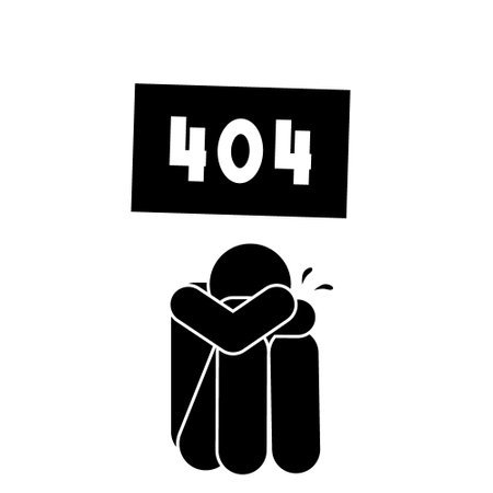 vector illustration 404, error, error websiteのイラスト素材