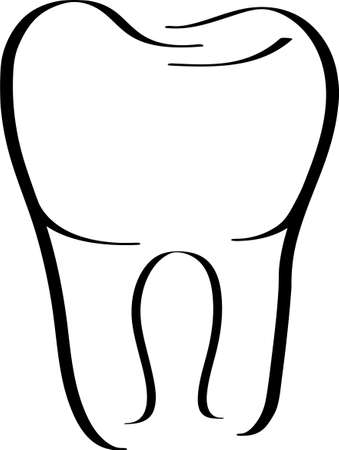 Healthy toothのイラスト素材