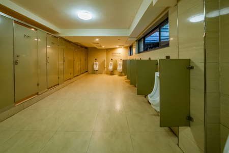 Public Bathroom Interior Decoration Landscape of Huangshan Scenic Spot, Huangshan City, Anhui Provinceのeditorial素材