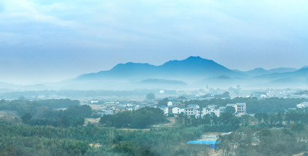 Natural landscape of Longhushan National Geological Scenic Area, Yingtan City, Jiangxi Provinceの写真素材