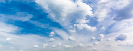 Blue sky.