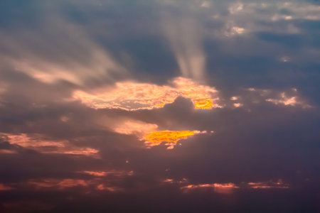 sunset clouds