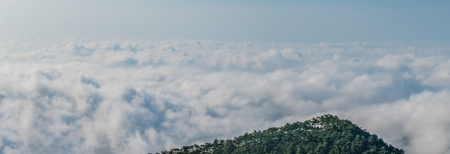 Natural Landscape of Lushan Mountain Scenic Area in Jiujiang City, Jiangxi Provinceの写真素材