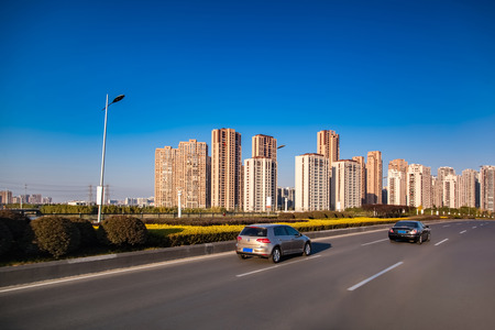 Urban architecture landscape of Suzhou City, Jiangsu Provinceのeditorial素材