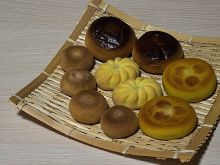 Japanese-style confectionの写真素材