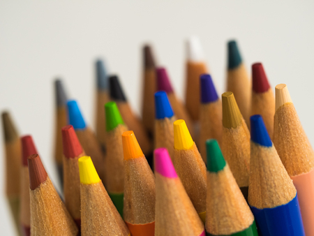 Colorful pencilsの写真素材