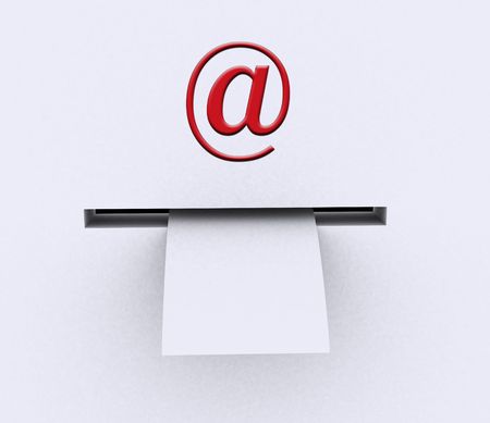 mail sendingの写真素材