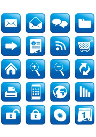 web icons vectorのイラスト素材