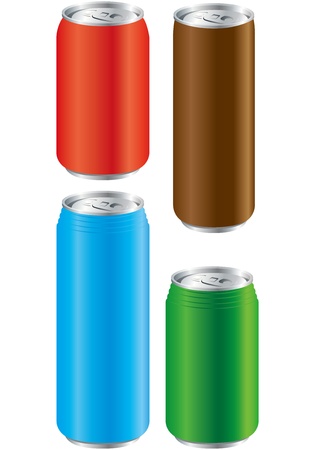 aluminum can Vectorのイラスト素材