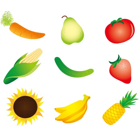 Vegetablesのイラスト素材