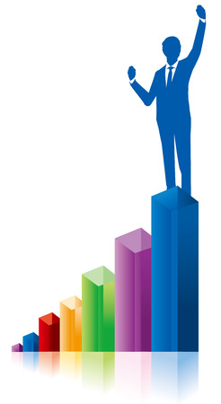 business man  Vector graphのイラスト素材