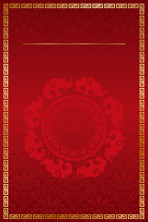 Chinese template Vectorのイラスト素材